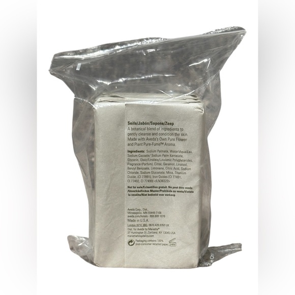 NEW Aveda Refreshing Cleansing Bar Soap Pack of 3 - 1.77 oz/50 g Bars Botanical - Picture 3 of 3